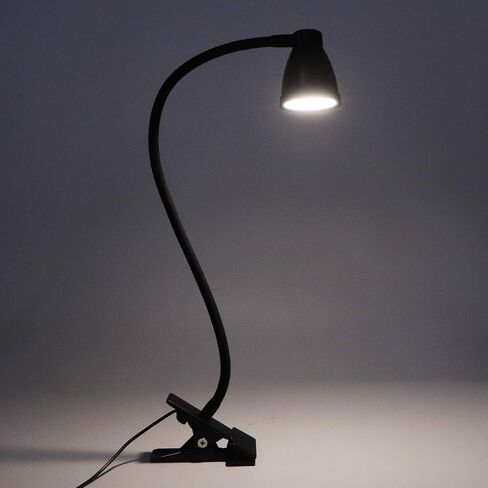 Garosa Clip Reading Light with Dimming, Protect Eyes, for Reading, Repairing, Indoor Lighting Supplies (Black) in Saudi Arabia