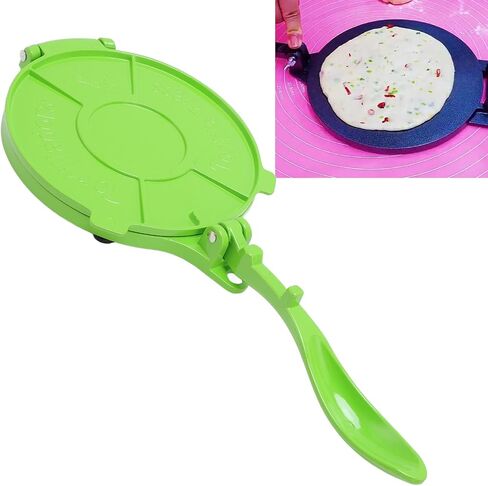 Press Tortilla 8in طباخ ألومنيوم سبيكة العجين اضغط على تورتيلا ترقق الأدوات متعددة الوظائف المطبخ (الفضة) in Kuwait