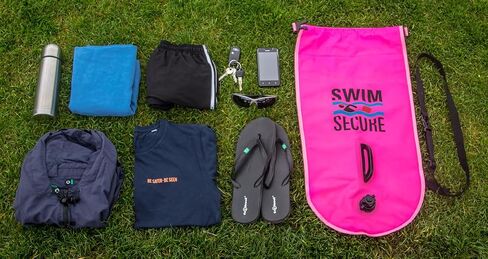 Swim Secure Bum Bag - Black in Saudi Arabia