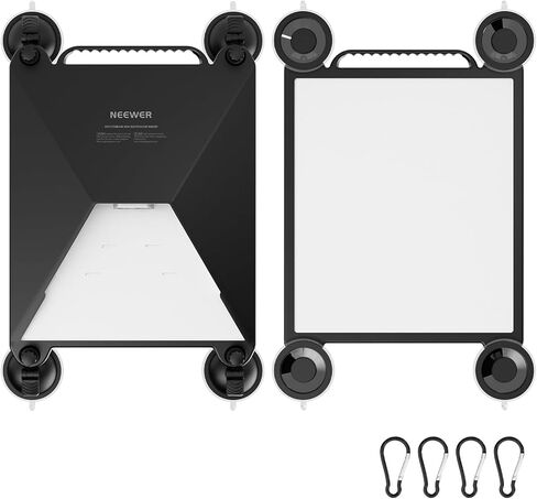 كأس الشفط Neewer للسيارة متوافق مع Starlink Mini ، 2 في 1 مجموعة من أدوات تصاعد الأقمار الصناعية وحالة السيليكون الواقية مع أكواب شفط قوية لنافذة السيارة ، فتحة السقف ، RVs ، القوارب والرحلة على الطريق ، ST91 in Kuwait