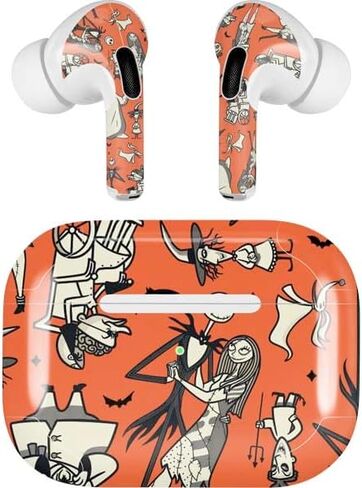 Skinit Skinit Audio Audio Skin متوافق مع AirPods Pro 2nd Gen - Disney المرخص رسميًا The Nightmare قبل تصميم Art Sally Christmas Sally in Kuwait