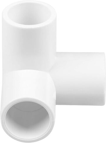 KEJJNYER 24 Pack 4 Way 1/2 Inch PVC Fittings Pipe, Heavy Duty PVC Pipe Fittings Connectors for Building PVC Furniture, Greenhouse Shed Pipe, PVC Pipe Joint in Kuwait