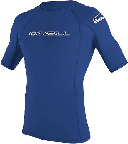 ملابس O'Neill Wetsuits للحماية من أشعة الشمس فوق البنفسجية للرجال ذات أكمام قصيرة طاقم Rashguard (جرافيت، X-Large) in Kuwait