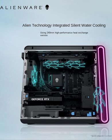 Dell Alienware Aurora R16 Gaming PC - NVIDIA RTX 5080 GDDR7 16GB(Beats RTX 4090) • Intel Ultra 9 285K(up to 5.7GHz) • Wi-Fi 7, Win11 Pro • 1000W Liquid Cooled (64GB DDR5 • 8TB SSD • 2TB HDD) in Saudi Arabia