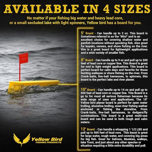 لوحات التجويف لصيد الأسماك (4pack) - 4 خيارات الحجم - تشمل مجموعة Tattle Flag Kit in Kuwait