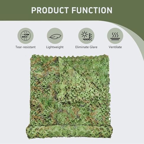 شباك التمويه المعاوضة ، نسيج كامو لفة السائبة لصيد الأوسمة العسكرية حفلة شمسية - روابط مضغوطة in Kuwait