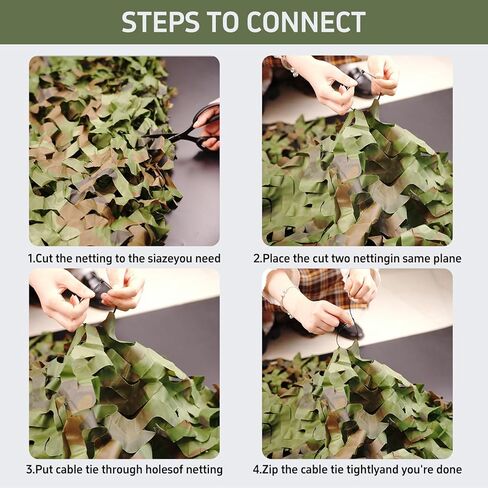 شباك التمويه المعاوضة ، نسيج كامو لفة السائبة لصيد الأوسمة العسكرية حفلة شمسية - روابط مضغوطة in Kuwait