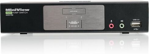 ايوجير محول كيه في ام للوسائط المتعددة مع 4 منافذ HDMI مع صوت، موزع USB 2.0 وHDMI كيه في ام مع مجموعة كاملة من الكابلات، (GCS1794 TAA) in Saudi Arabia
