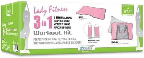 Dreamgear 3-in-1 Lady Fitness Workout Kit لـ Nintendo Wii Fit in Saudi Arabia