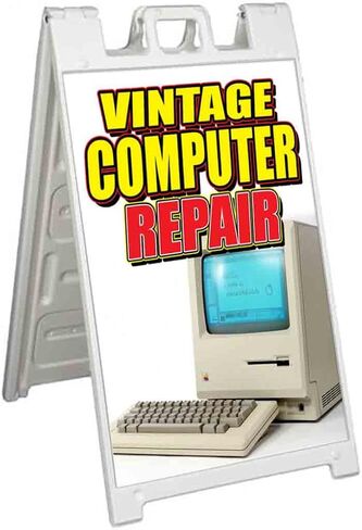 Vintage Computer Repair (24" x 36") 4Mm Corrugated Plastic Panel, Graphics Applied to 1 Side (Pk of 2) |Electronics, Laptops, Refurbish in Kuwait