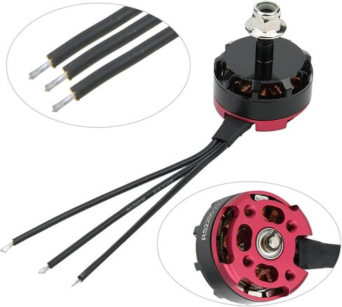 HERCHR RS2205 2300KV Brushless Motor Part, CW/CCW 3-4S RC Motors for FPV Racing Drone FPV Multicopter, Maximum Thrust 1024G in Kuwait