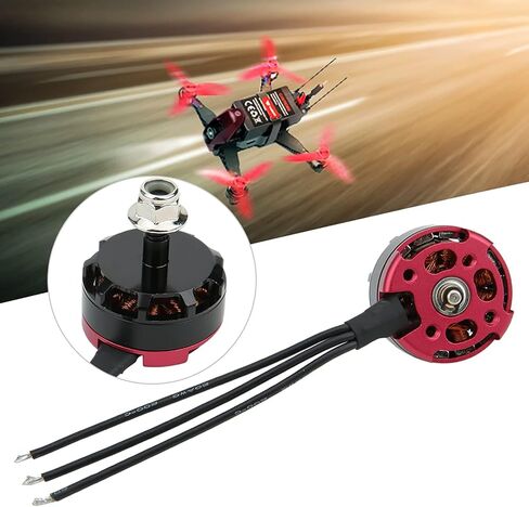 HERCHR RS2205 2300KV Brushless Motor Part, CW/CCW 3-4S RC Motors for FPV Racing Drone FPV Multicopter, Maximum Thrust 1024G in Kuwait