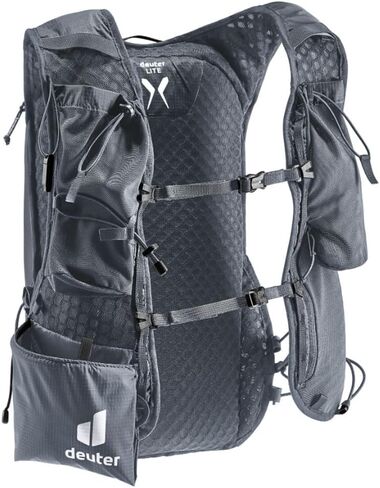 Deuter Ascender 7L Trail Running and Backpack - Black in Saudi Arabia