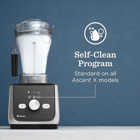 Vitamix Ascent X5 Blender, Professional-Grade, 10 Preset Blending Programs, 48-ounce Container, Self-Cleaning, Brushed Stainless in Saudi Arabia