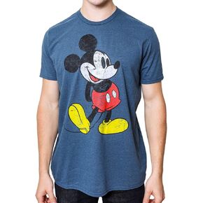 Disney Mickey Mouse Classic Distressed Vintage Standing T-Shirt