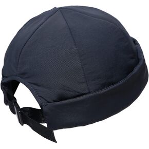 CLAPE Cotton Docker Cap Brimless Hat Men Women Skullcap Beanie Worker Sailor Cap Roll-up Edge Watch Hat Durable Warm Leon Hat