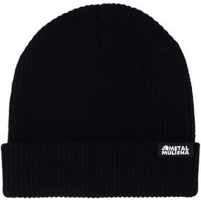 Metal Mulisha Men's Folded Beanie, Black