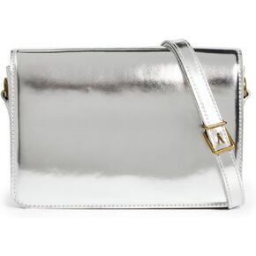 Madewell Women's The Toggle Flap Crossbody Bag in Specchio Leather