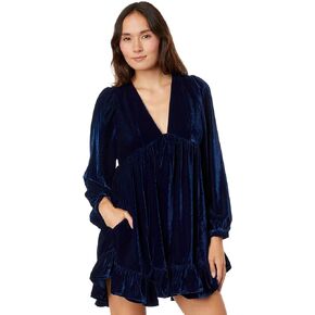Free People Estella Velvet Mini