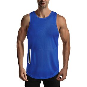 EVERWORTH Men's Workout Gym Tank Tops Bodybuilding Stringer Quick-Dry Fitness T Shirts