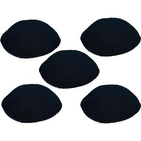 Set Lot Kippah Hat for Men & Kids –Beautifully, Breathable, Comfy, Soft, Yamaka Kippa