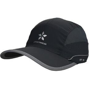 ZZEWINTRAVELER UPF50+ قبعة الجري سريعة الجفاف قبعات رياضية عاكسة خفيفة الوزن غير منظمة قبعة بيسبول للجنسين in Kuwait