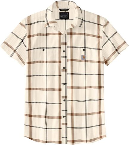 قميص Carhartt الرجالي 105701 متين ومريح ومريح وخفيف الوزن وأكمام قصيرة in Saudi Arabia