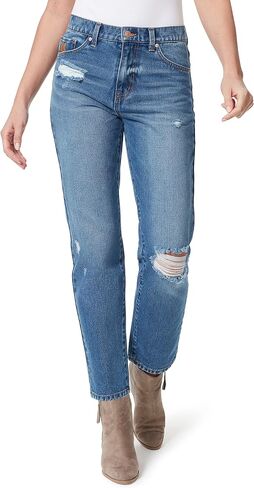 Christian Siriano x Gloria Vanderbilt Collab Women's Miles High Rise Straight Jean in Saudi Arabia