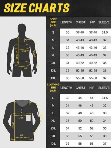 PTAHDUS FR Shirts for Men,5.5oz/7.1oz Round Neck Flame Resistant Long Sleeve Shirts, 100% Cotton Workwear FR Clothing for Men in Kuwait