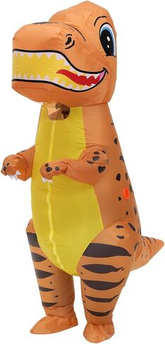 RHYTHMARTS Dinoasur Inflatable Costume T-rex Costume Inflatable Costume Adult in Kuwait