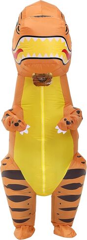 RHYTHMARTS Dinoasur Inflatable Costume T-rex Costume Inflatable Costume Adult in Kuwait