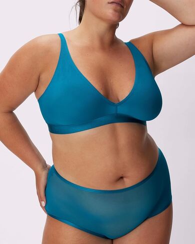 Parade Women's Silky Mesh Plunge Bralette in Kuwait