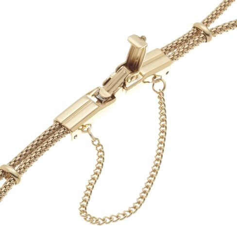 للنساء من hadley-roma lb1041ryre Vintage ring-end سلك ذهبي باللون الذهبي مربط ساعة اليد in Kuwait