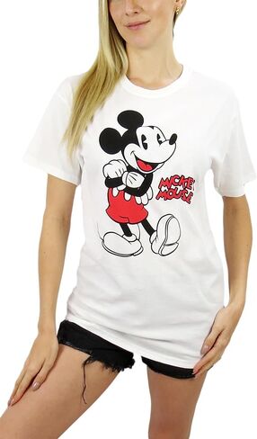 Disney Womens Mickey Mouse Relaxed Fit Tee in Saudi Arabia