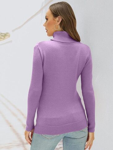 سترة نسائية GeGekoko بأكمام طويلة وياقة مدورة ومكتنزة بلوفر محبوك ناعم وسترة علوية in Kuwait