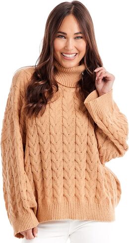 Mud Pie Women's Radley Cable Knit Sweater in Saudi Arabia
