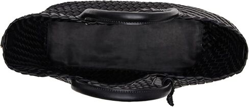 Anne Klein Womens Large Woven Tote with Pouch in Saudi Arabia