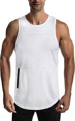 EVERWORTH Men's Workout Gym Tank Tops Bodybuilding Stringer Quick-Dry Fitness T Shirts in Saudi Arabia