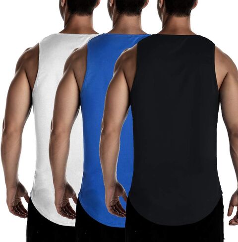 EVERWORTH Men's Workout Gym Tank Tops Bodybuilding Stringer Quick-Dry Fitness T Shirts in Saudi Arabia