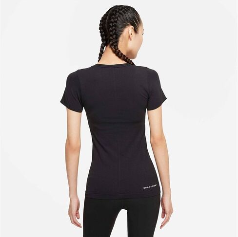 Nike Dri-FIT ADV Aura Women's Slim-Fit Short-Sleeve Top 2XL Black in Saudi Arabia
