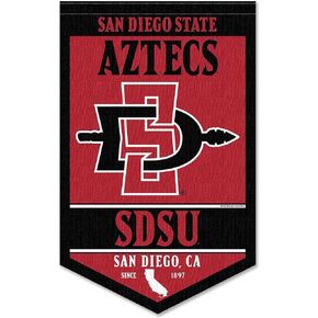 College Flags & Banners Co. San Diego State Aztecs Heritage History Banner Pennant
