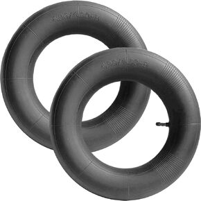 2 Pack 4.80/4.00-8 Wheelbarrows Inner Tube with TR-87 Bent Valve Stem for Lawn Mowers, Hand Trucks,Heavy Duty,Trailers and More 4.00-8 Tire