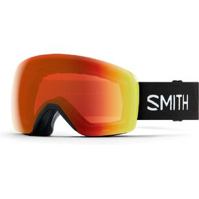SMITH Skyline Snow Goggle - Black | ChromaPop Everyday Red Mirror