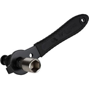 Bikehand Bike Crank Extractor Puller Remover for Square Taper Taper and Splined ISIS Drive, Octalink Crankset - Easy Bicycle Crank Arm Removal Tool