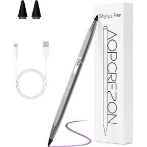 قلم ستايلس لجهاز iPad 2018-2023، حساسية الميل المغناطيسي ورفض راحة اليد، يعمل لجهاز iPad Pro 11 بوصة/12.9 بوصة، iPad Mini 5/6، iPad Air 3/4/5، iPad 6/7/8/9/10، آيفون/الهاتف المحمول/سامسونج/الكمبيوتر اللوحي الرسم والكتابة in Kuwait
