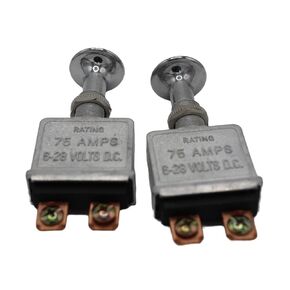 2Pack Push Pull Switch On/Off 75 Amp Heavy Duty 577.3028, S164, 35-306, 35-306P, DS-175, SW43, etc
