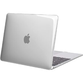 MOSISO Plastic Hard Shell Case Cover Compatible with MacBook 12 inch with Retina Display (Model A1534, Release 2017 2016 2015), Crystal Clear