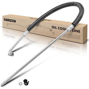 A-Premium Engine Oil Cooler Line Hose Assembly Compatible with Chevrolet Tahoe 1995 Blazer K1500 K2500 Suburban K3500 GMC Yukon K1500 Suburban K2500