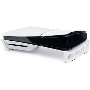 Glistco Skates - حامل أفقي متوافق مع جهاز PS5 Slim (قرص، أسود)