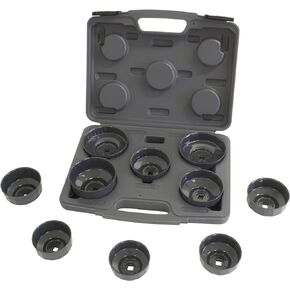 Lisle 61450 10-Piece HD End Cap Wrench Set